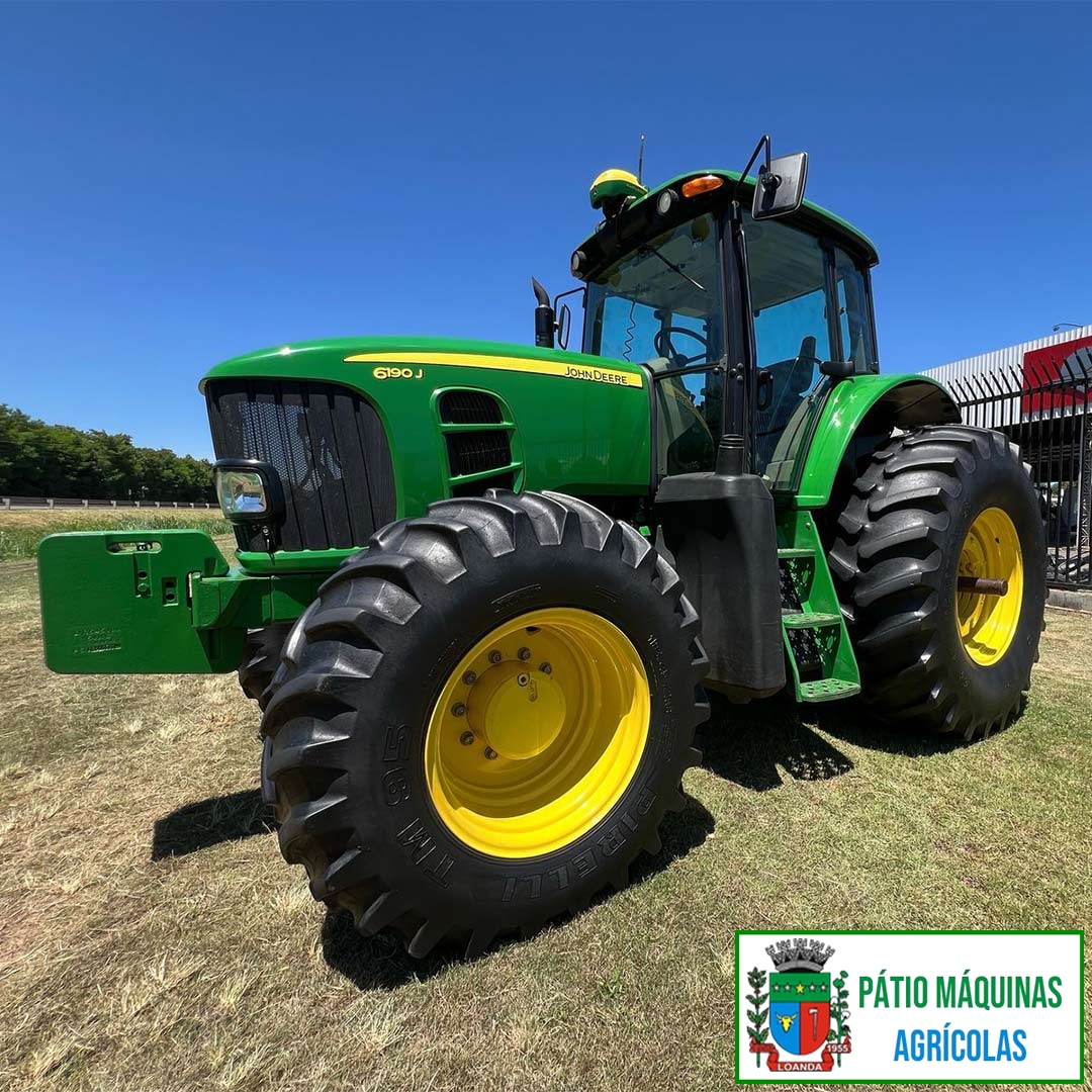 Trator John Deere 6190J 4X4