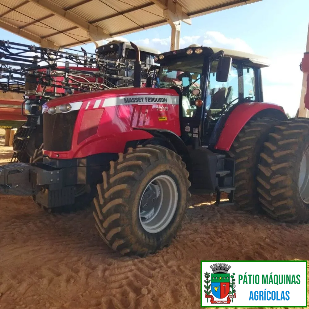 Trator Massey Ferguson MF 7318 Dyna3